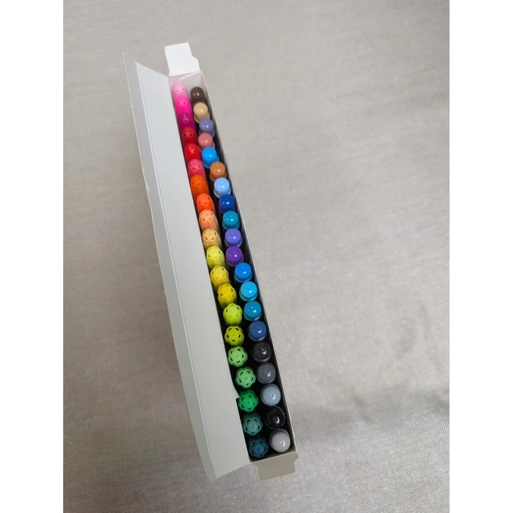 Pagather 40 Fabric Markers Multicolor New 40 Count Fade Resistant Quick Dry